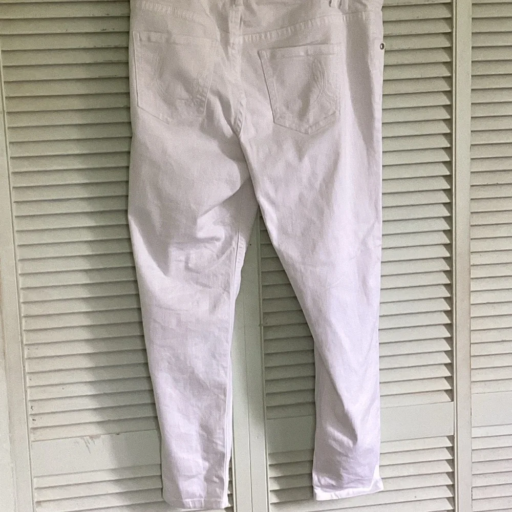 Lane Bryant Collection Slim Straight White Women’s Jeans size 18
